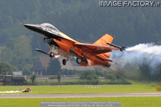 2009-06-26 Zeltweg Airpower 1178 General Dynamics F-16 Fighting Falcon - Dutch Air Force